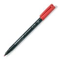 Miniatyrbild 2 av 2: Permanent markörpenna Staedtler Lumocolor 317-2 M Röd (10 antal)