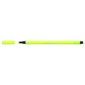 Miniatyrbillede 2 af 2: Markør Stabilo Pen 68 Fluorescerende Gul (10 Dele)