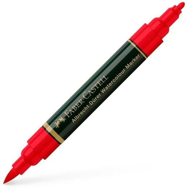 Markør Faber-Castell Durer Rød (4 Dele) (4 enheder) (121 Dele)