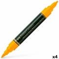 Miniatyrbillede 1 af 2: Markør Faber-Castell Durer Gul (4 Dele) (4 enheder)