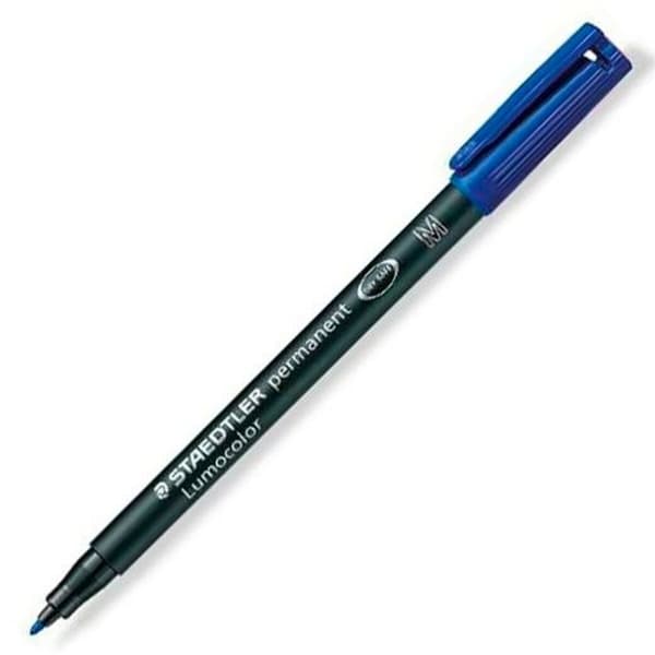 Sprittusch Staedtler Lumocolor 317-3 M Blå (10 enheder)
