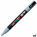 Miniatyrbillede 1 af 2: Markør POSCA PC-3M Grå (6 enheder)