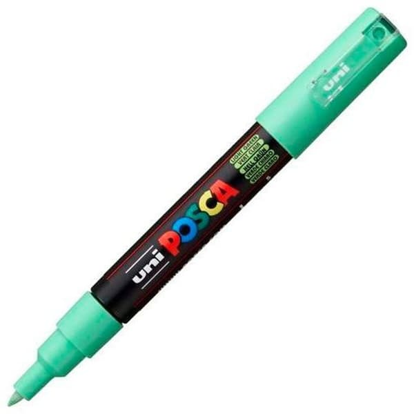 Markør POSCA PC-1M Lysegrøn (6 enheder)