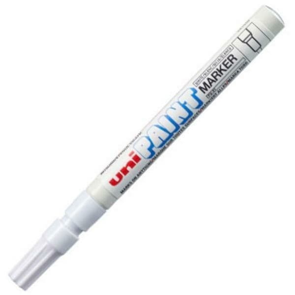 Sprittusch Uni-Ball PX-20 Hvid (12 enheder)