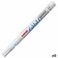 Miniatyrbillede 1 af 2: Sprittusch Uni-Ball PX-20 Hvid (12 enheder)