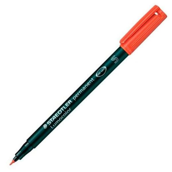 Permanenttimarkkeri Staedtler Lumocolor 313-2 S Punainen (10 osaa)