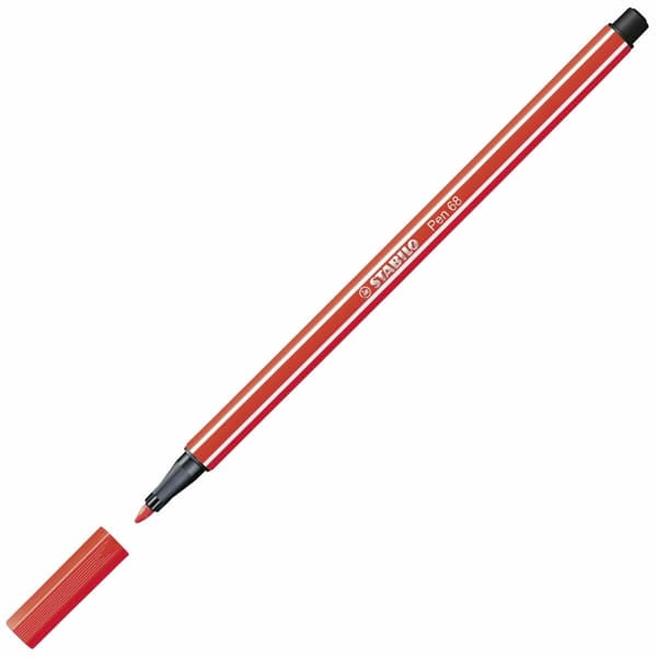 Sæt med Fiberpenne Stabilo Pen 68 10 Dele Multifarvet