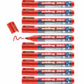 Miniatyrbillede 4 af 4: Whiteboard-pen Edding 360 Genopladelig Rød (10 enheder)
