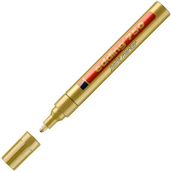 Sprittusch Edding 750 Gylden 10 enheder 2-4 mm (10 enheder)