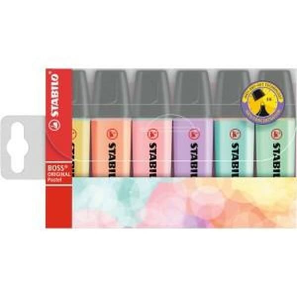 Fluorescerande markörsuppsättning Stabilo Boss Multicolour (5 antal)