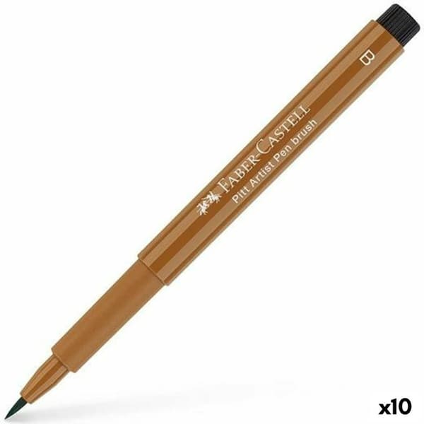 Markør Faber-Castell Pitt Artist Brun (10 enheder)