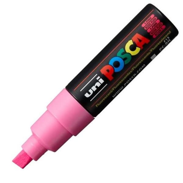 Markør POSCA PC-8K Pink 6 enheder