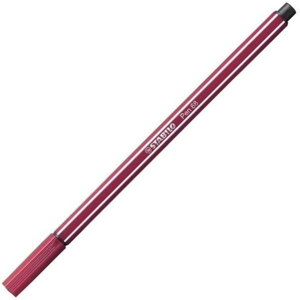Markør Stabilo Pen 68 Lilla (10 Dele)