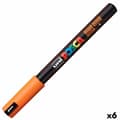 Miniatyrbillede 1 af 2: Markør POSCA PC-1MR Orange (6 enheder)