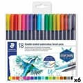 Miniatyrbillede 1 af 2: Sæt med Fiberpenne Staedtler Design Journey Dobbelt afsluttet (6 Dele) (6 enheder)