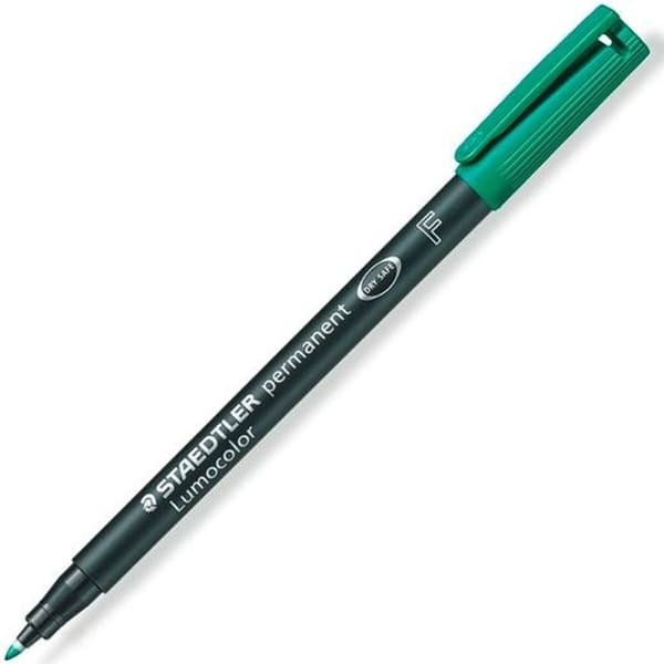 Sprittusch Staedtler Lumocolor 318 F Grøn (10 enheder)