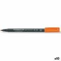Miniatyrbillede 1 af 2: Sprittusch Staedtler Lumocolor 317 M Orange (10 enheder)