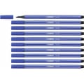 Miniatyrbilde 1 av 2: Markør Stabilo Pen 68 Marineblå (10 Deler)