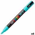 Miniatyrbilde 1 av 2: Tusj POSCA PC-3M Turtkisgrønn (6 enheter)