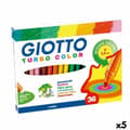 Miniatyrbilde 1 av 3: Markør-sett Giotto Turbo Color Flerfarget (5 enheter)
