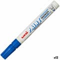 Pikkukuva 1 / 2: Permanenttimarkkeri Uni-Ball PX-20 Sininen (12 osaa)