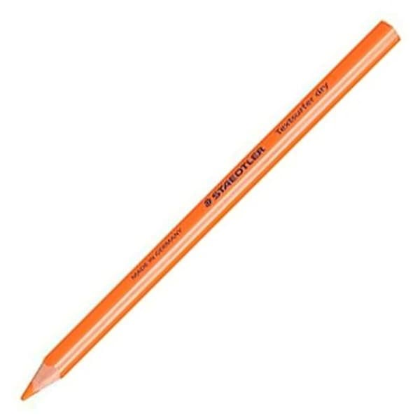Fluoresentti tussi Staedtler Lyijykynä Oranssi (12 osaa)
