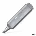 Miniatyrbillede 1 af 6: Fremhæver Faber-Castell Sølvfarvet (10 enheder)