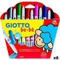 Miniatyrbild 1 av 2: Tuschpennor Giotto BE-BÉ Multicolour (6 antal)