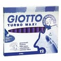 Miniatyrbild 2 av 2: Tuschpennor Giotto Turbo Maxi Violett (5 antal)