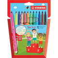 Miniatyrbild 2 av 3: Tuschpennor Stabilo Trio AZ Multicolour (6 antal)