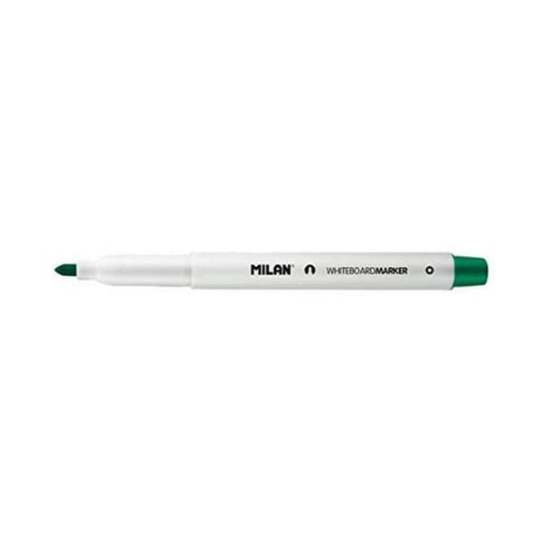 Tuschpennor Milan Whiteboard 12 antal Grön PVC