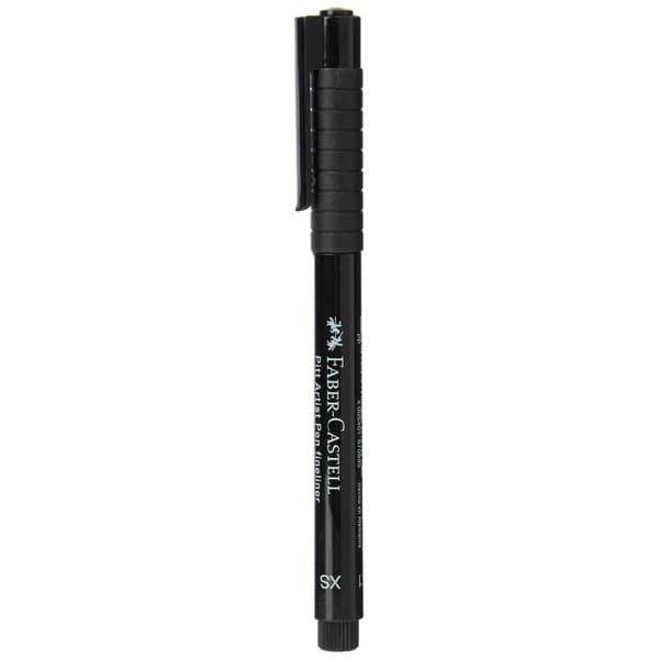 Permanent markörpenna Faber-Castell Pitt Artist Permanent markörpenna Svart (10 antal)