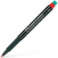 Miniatyrbild 2 av 2: Permanent markörpenna Faber-Castell Multimark 1513 F Röd (10 antal)