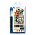 Miniatyrbild 1 av 2: Tuschpennor Staedtler Lumocolor 349 6 Delar Multicolour