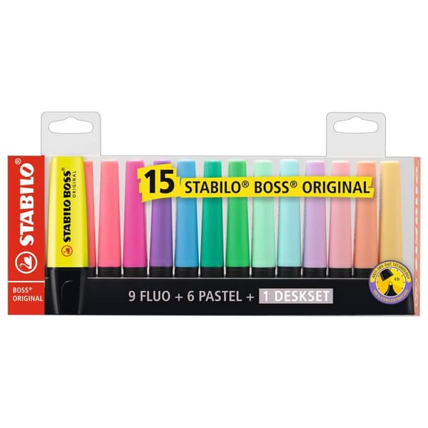 Highlighter Stabilo 7015-01-5 Multicolour