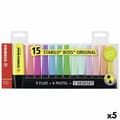 Miniatyrbild 1 av 2: Fluorescerande markörsuppsättning Stabilo Boss Multicolour (5 antal)