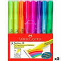 Miniatyrbild 3 av 3: Fluorescerande markörsuppsättning Faber-Castell Textliner 38 5 antal