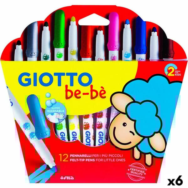Tussisetti Giotto BE-BÉ Monivärinen (6 osaa)