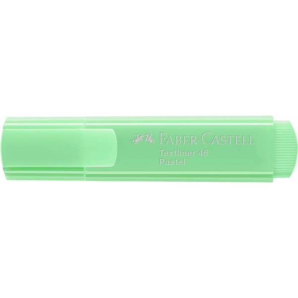 Överstrykningspenna Faber-Castell Textliner 1546 Bakverk Ljusgrön (10 antal)