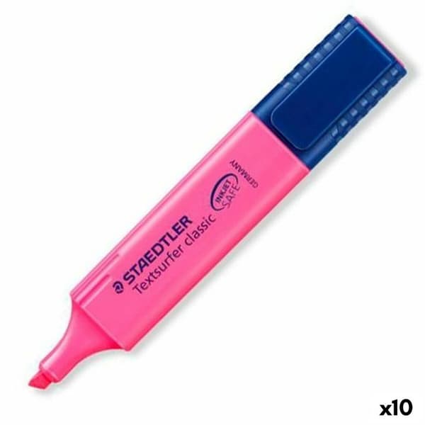 Fluorescerende markør Staedtler Textsurfer Classic Fuchsia 10 enheder