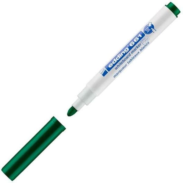 Whiteboard penna Edding 661 Grön (10 antal)