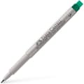 Miniatyrbild 2 av 2: Tuschpennor Faber-Castell Multimark 1524 Grön (10 antal)
