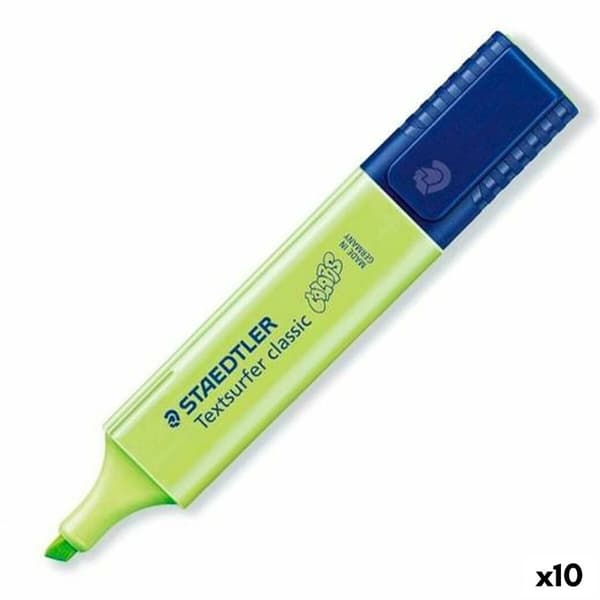 Fluoresentti tussi Staedtler Textsurfer Classic Pastel Vihreä (10 osaa)
