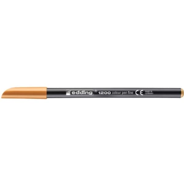 Tuschpennor Edding 1200 Ljus orange (5 antal)