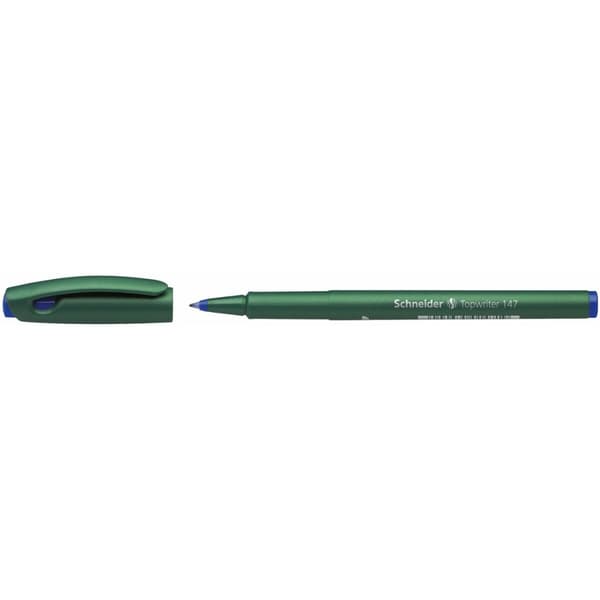 Spritpenna Schneider Topwriter 147 Blå (10 antal)