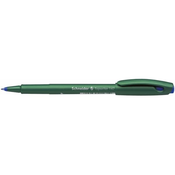 Spritpenna Schneider Topwriter 147 Blå (10 antal)