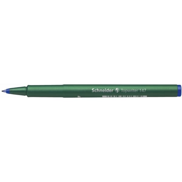 Markør Schneider Topwriter 147 Blå (10 enheder)