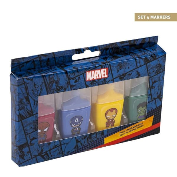 Markeringstuscher The Avengers 4 Dele