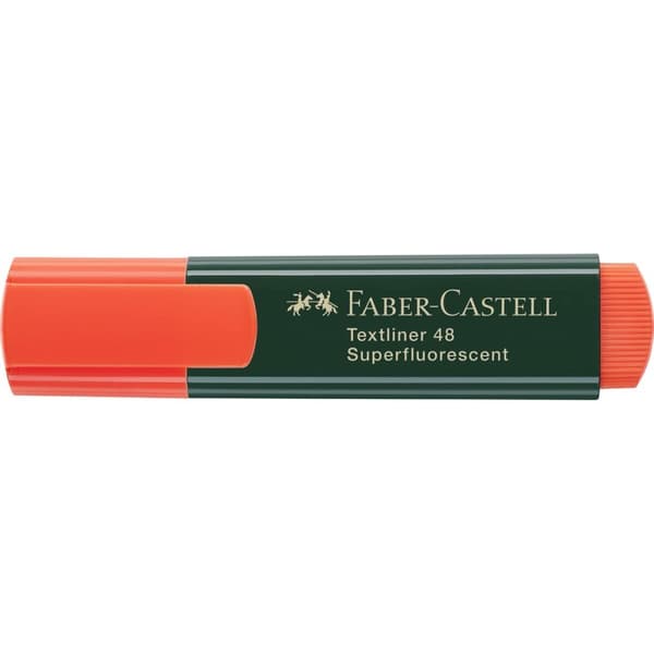 Highlighter Faber-Castell TEXTLINER 48 Orange (10 antal)