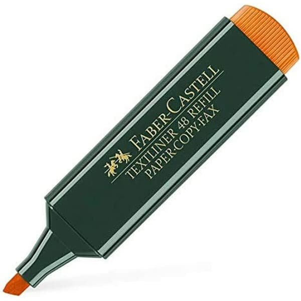 Highlighter Faber-Castell TEXTLINER 48 Orange (10 antal)